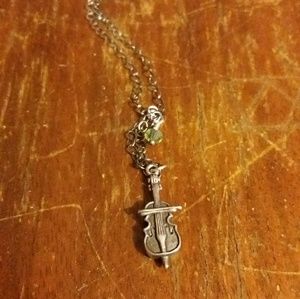 Cello necklace